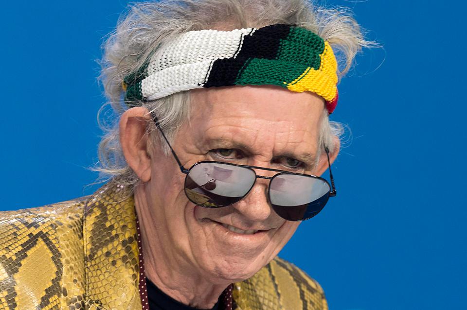  Keith Richards has cut back on booze at the age of 75