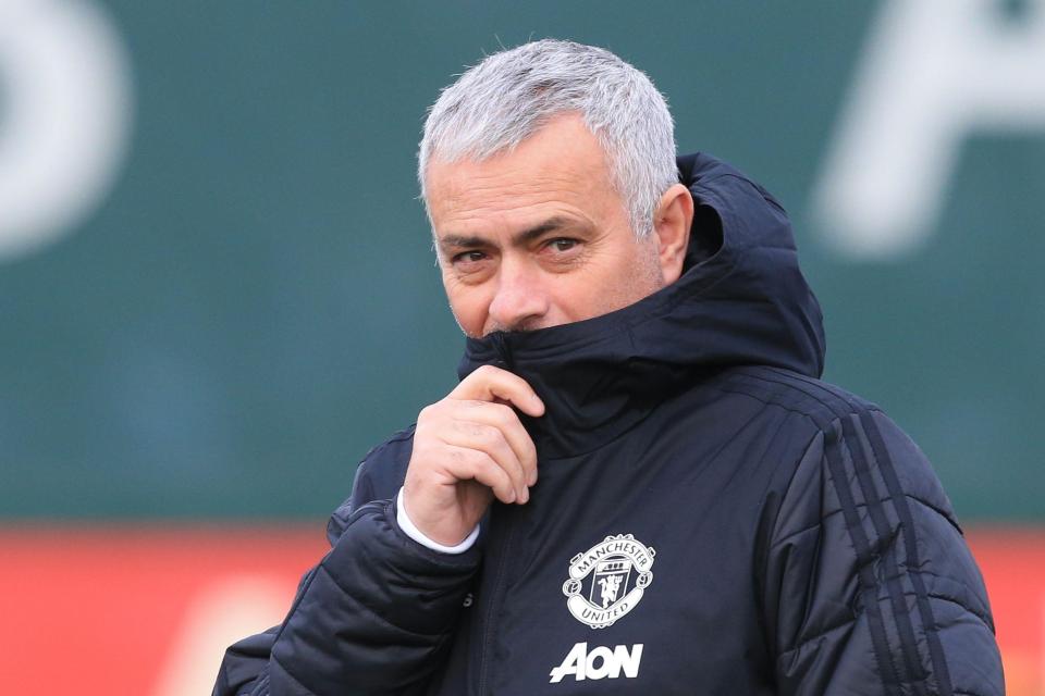 Mourinho faces a battle to qualify for next season's Champions League