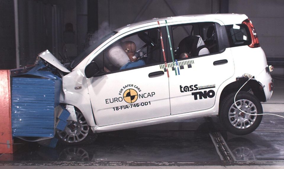  It's a big fat zero in safety testing for the Fiat Panda