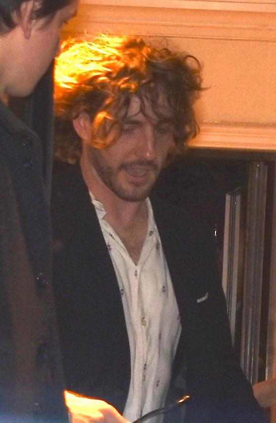  The 33-year-old was pictured making his way to a taxi following the plush lunch at the Grosvenor House Hotel in London