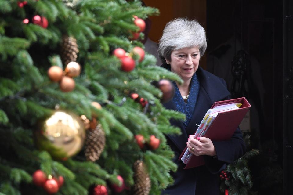  It might not be a very merry Christmas for the PM as she scratches her head trying to figure out how to tackle Brexit