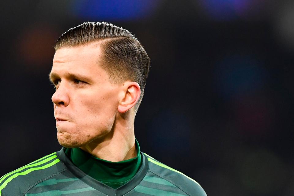  Juventus keeper Szczęsny was also signed for Arsenal from Legia Warsaw