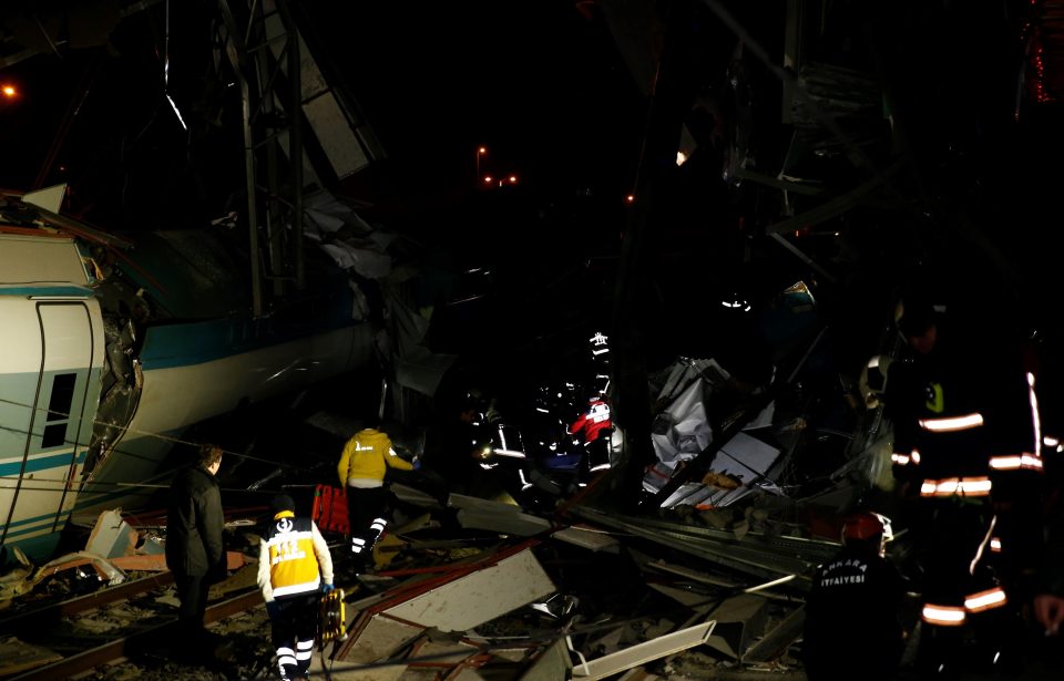  Seven people have been killed and at least 46 injured in the train crash