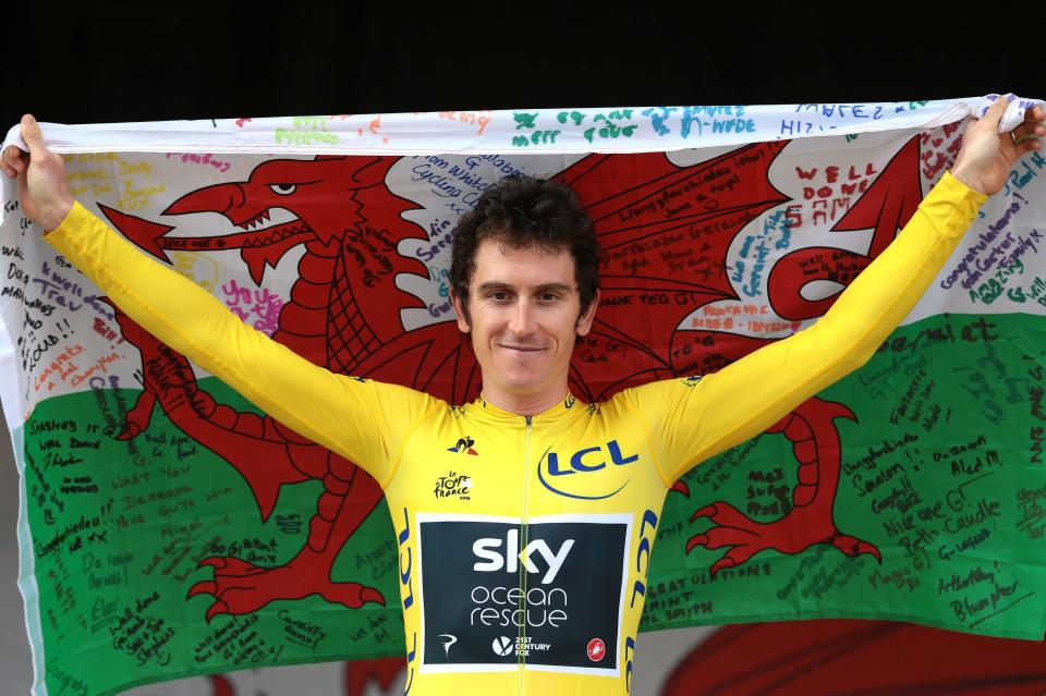  Geraint Thomas is amongst favourites to win BBC Personality of the Year award tonight