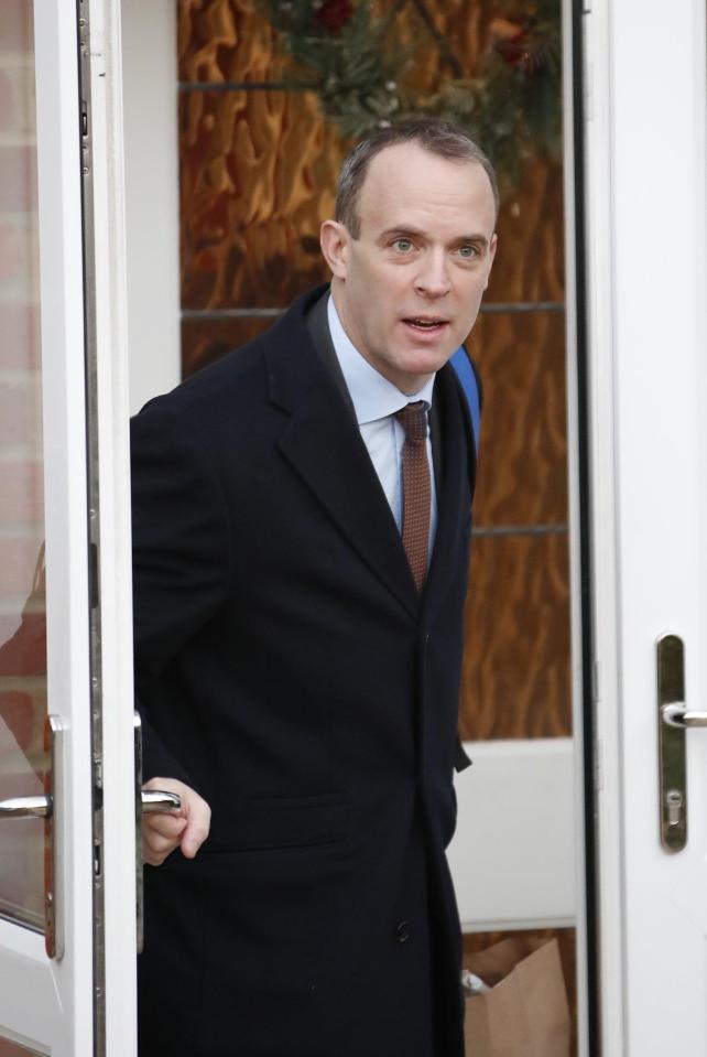  Dominic Raab confirmed he voted against the Prime Minister