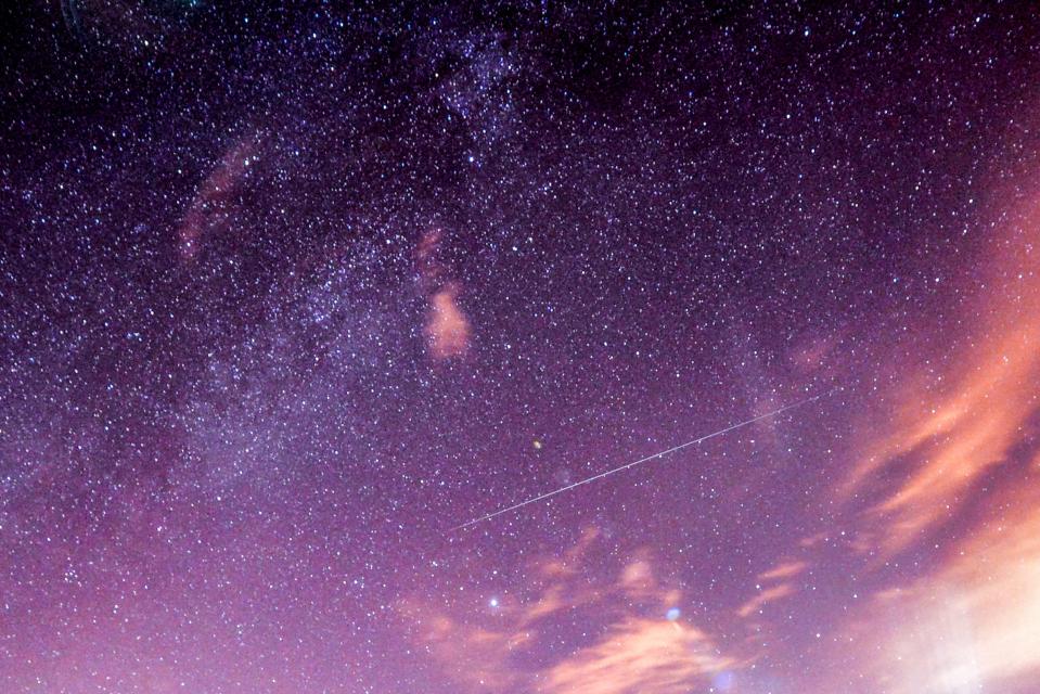  The Ursid meteor shower streaks across the sky every December