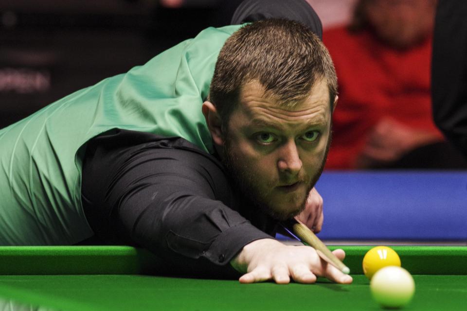  Mark Allen has reached the Scottish Open final but lashed out at his attitude