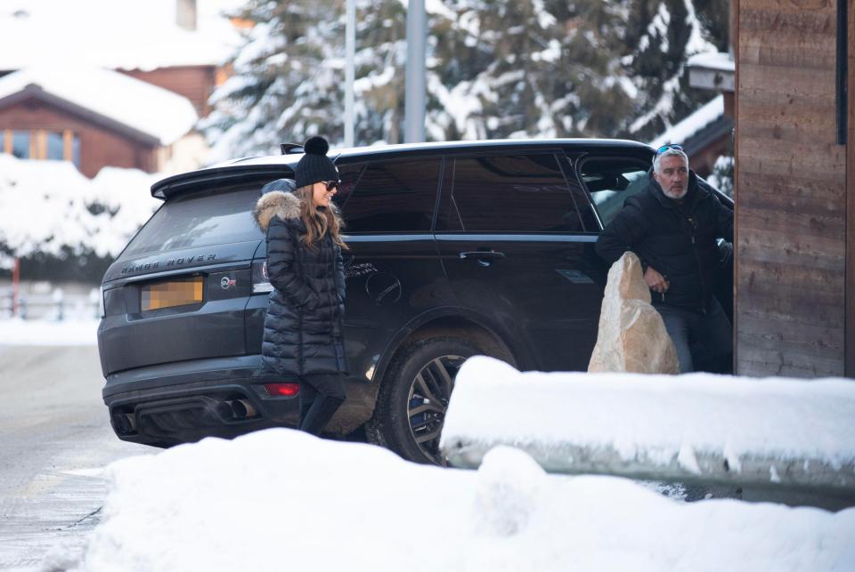  Paul drove Summer to the Alps in his £90,000 Range Rover Sport so they could take in the scenery on the way