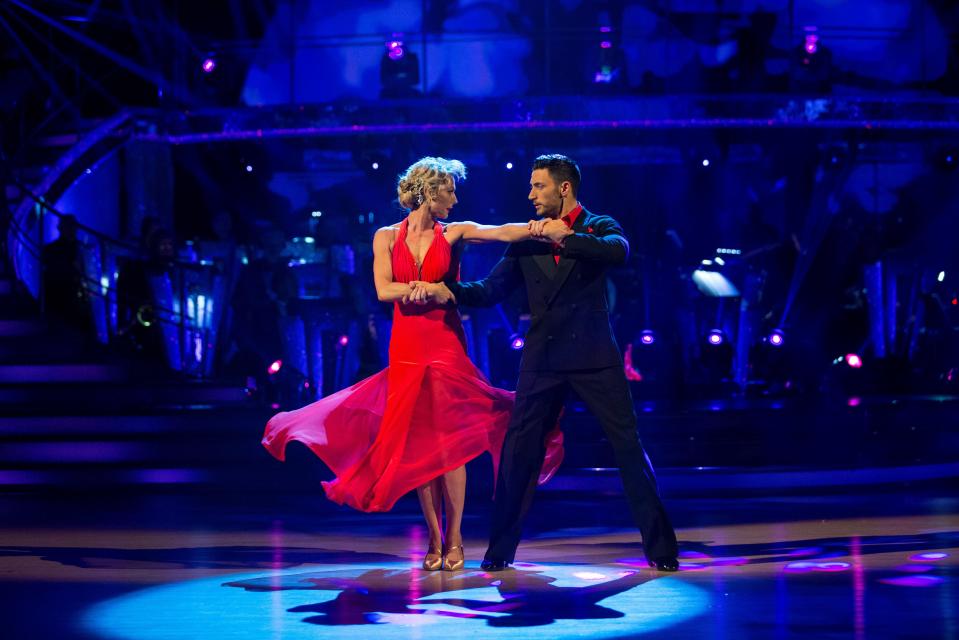  Giovanni Pernice was paired with Faye Tozer on this year's Striclty