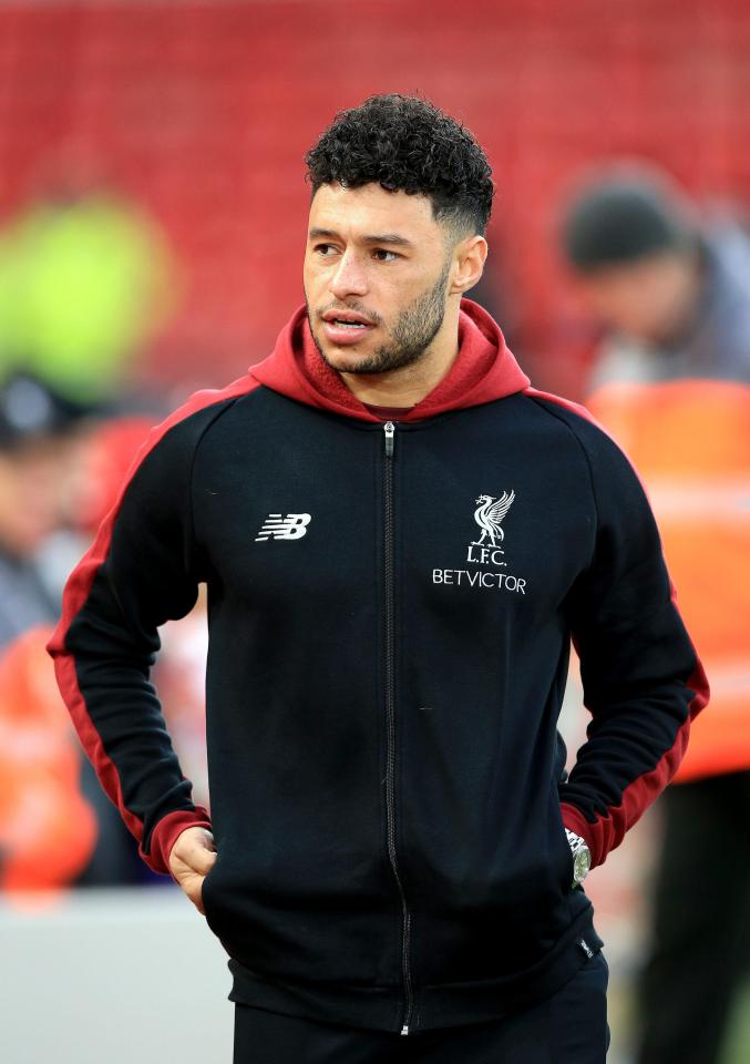  Jurgen Klopp announced Oxlade-Chamberlain returned to the training pitch last week