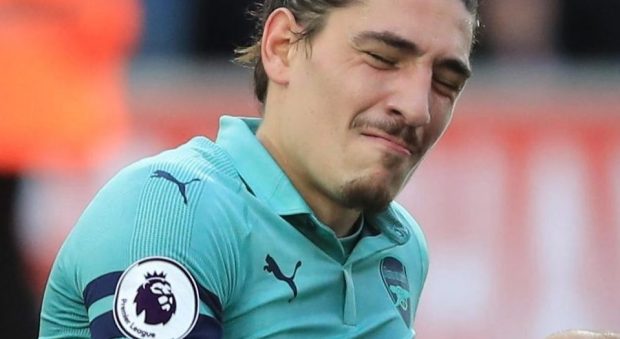 Spanish full-back hector Bellerin is the latest defensive casualty for Arsenal