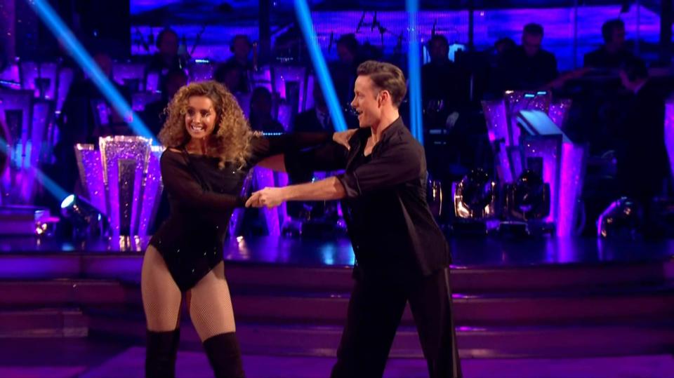  He danced with Eternal singer Louise Redknapp, who split from Jamie after 19 years of marriage after the show