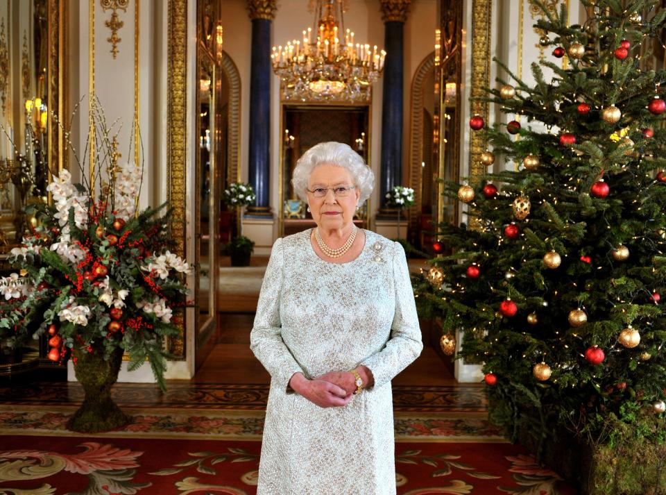  The Queen filmed just outside the White Drawing Room in 2012