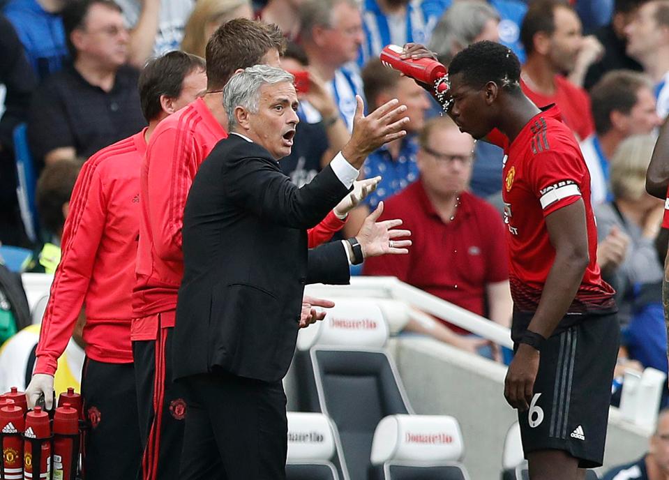  Man management used to one of Mourinho's fortes