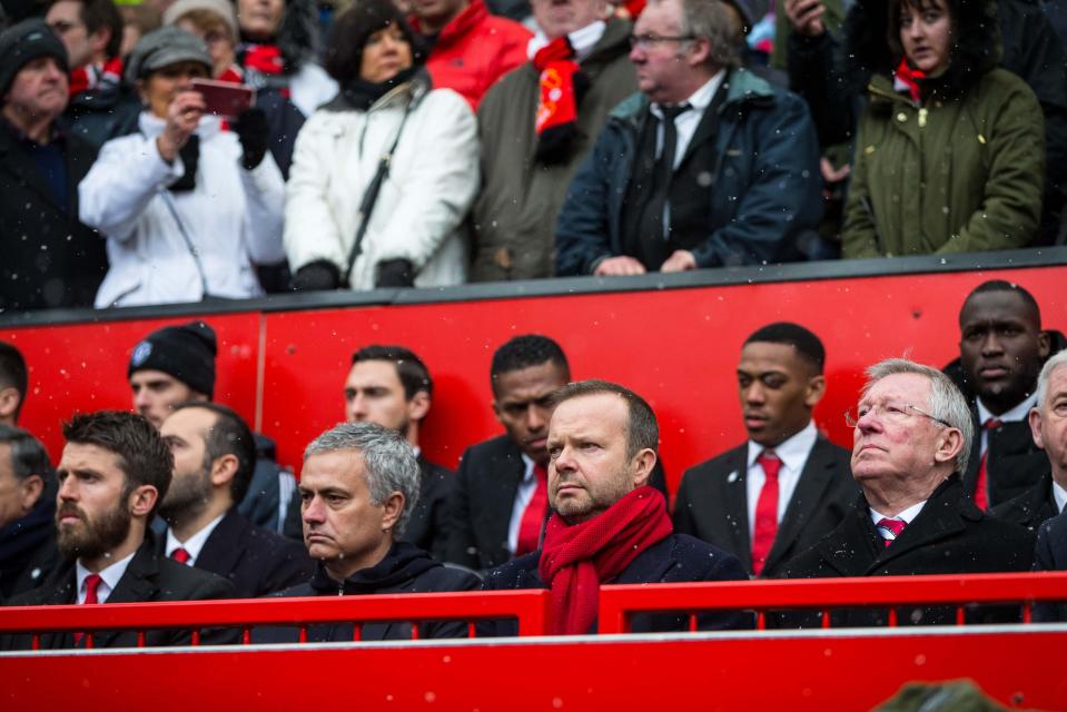  The ex-Chelsea manager has been at loggerheads with United's board this season