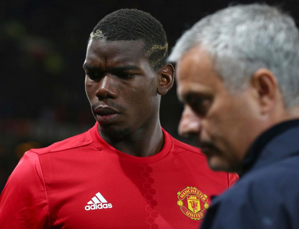  Mourinho's falling out with Pogba was key to his downfall