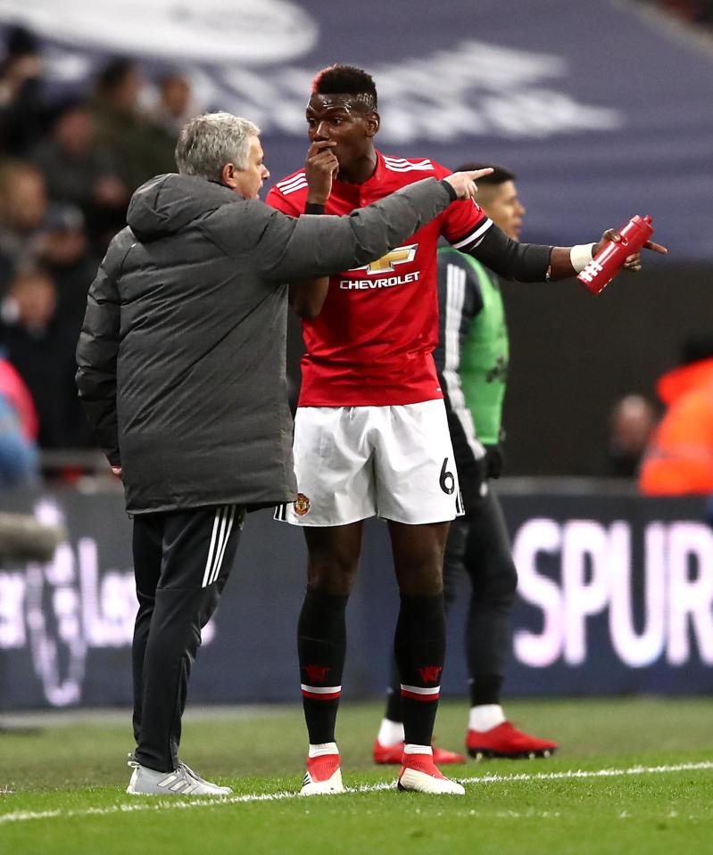 Paul Pogba warred with Jose Mourinho during the Portuguese's tenure