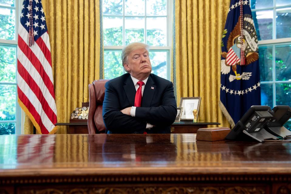  Donald Trump shut down the US government after Democrats refused to fund his long-awaited border wall