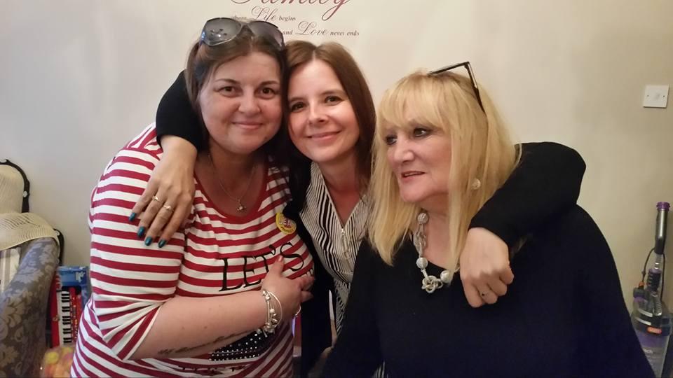  Clare, pictured with her friends Helen Blow and Sue Hall, says the hardest part was realising she couldn't enjoy a meal out with friends anymore