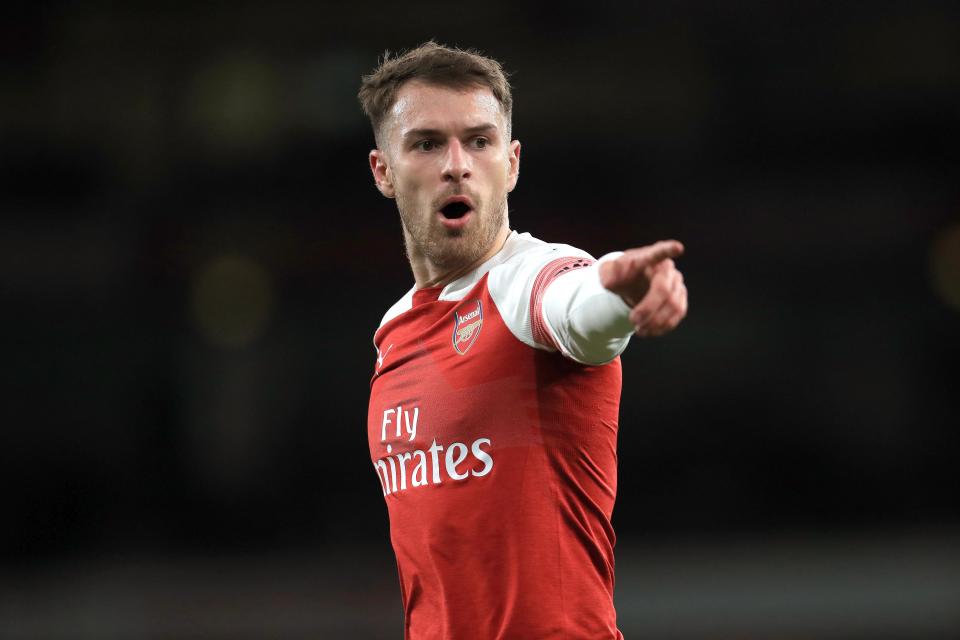  Aaron Ramsey was constantly looking to create and should have had an assist early on