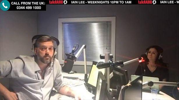  Iain Lee said he's been 'overwhelmed' with supportive messages after he helped save a man's life, live on TalkRADIO