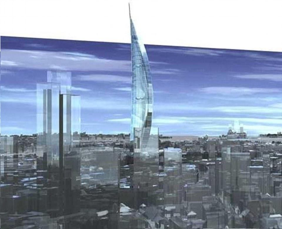  The Citygate Ecotower planned for Aldgate would have dwarfed even The Shard