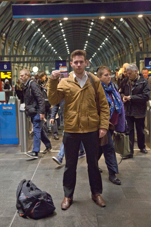 Our reporter used a counterfeit ticket to get through station barriers