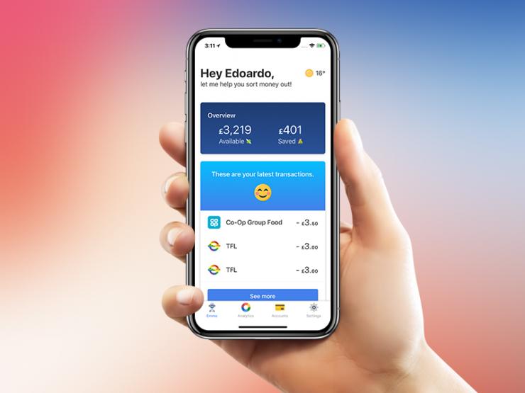  Emma helps you avoid overdraft charges with its special fees tracker