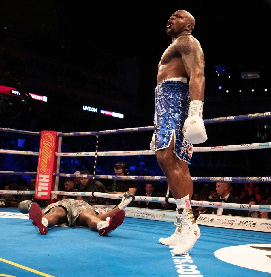 Dillian Whyte KO’d Dereck Chisora in round 11 in December