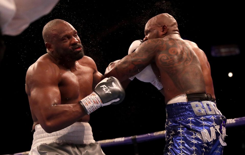  Whyte ended the fight with a left-hook