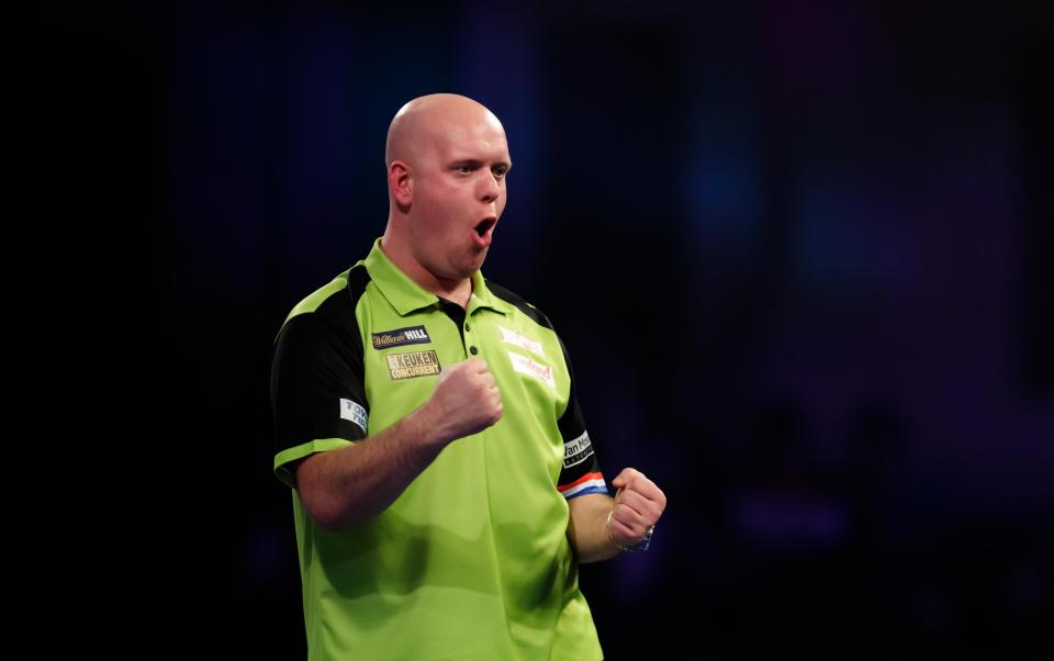 Michael van Gerwen is favourite to win the world darts title and £500k