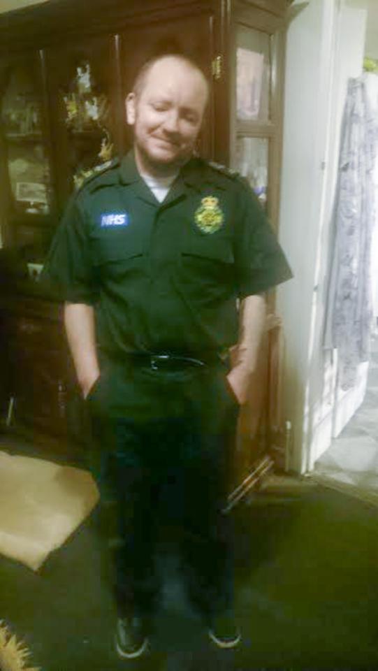  Dean loved his job working for the ambulance service before his accident which has left him relying on Universal Credit