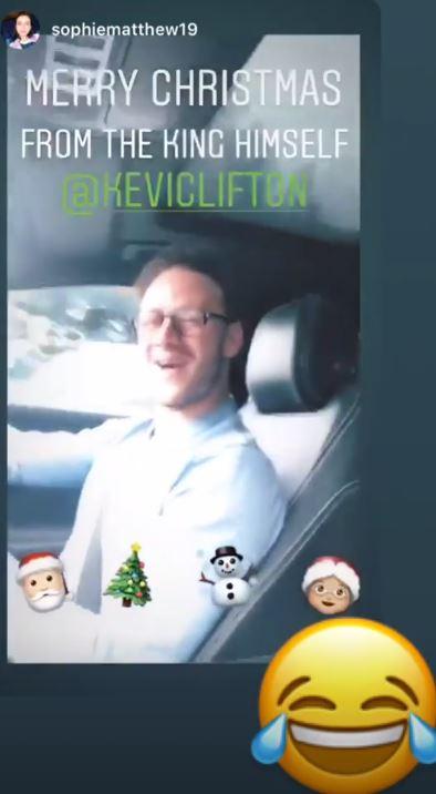  Estranged husband Kevin Clifton is spending Christmas in the UK