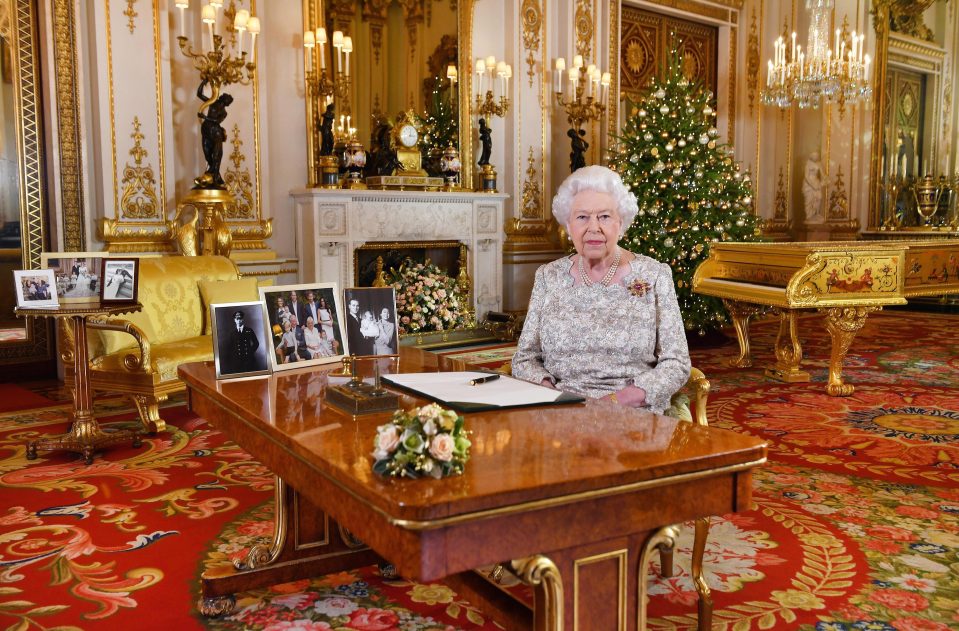  She gave us a glimpse inside the White Drawing Room for this year's Queen's Speech