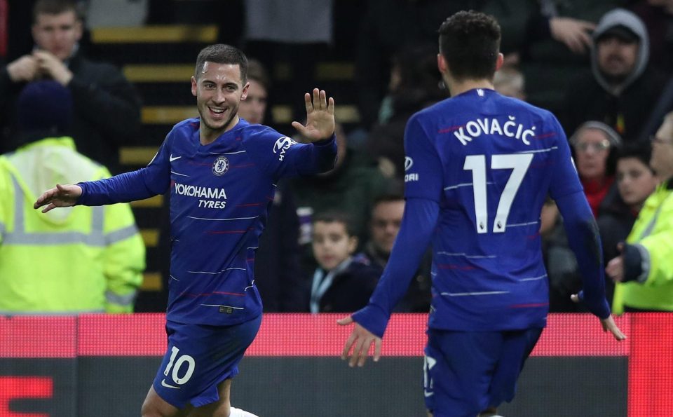 Fans were delighted as Hazard made Blues history