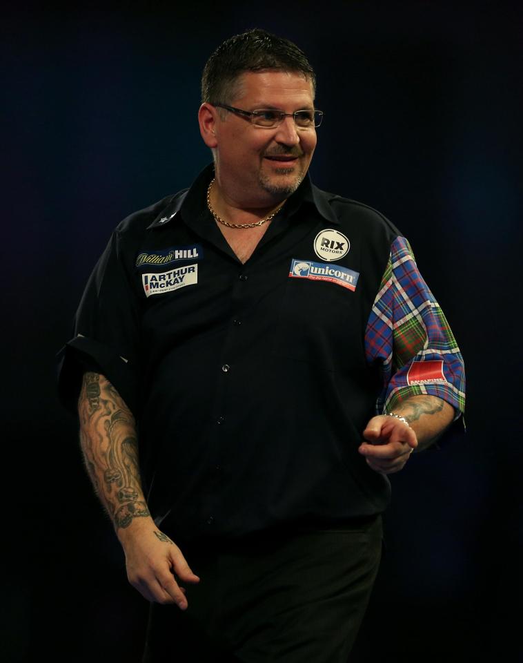  Gary Anderson says his body is 'shot to bits'