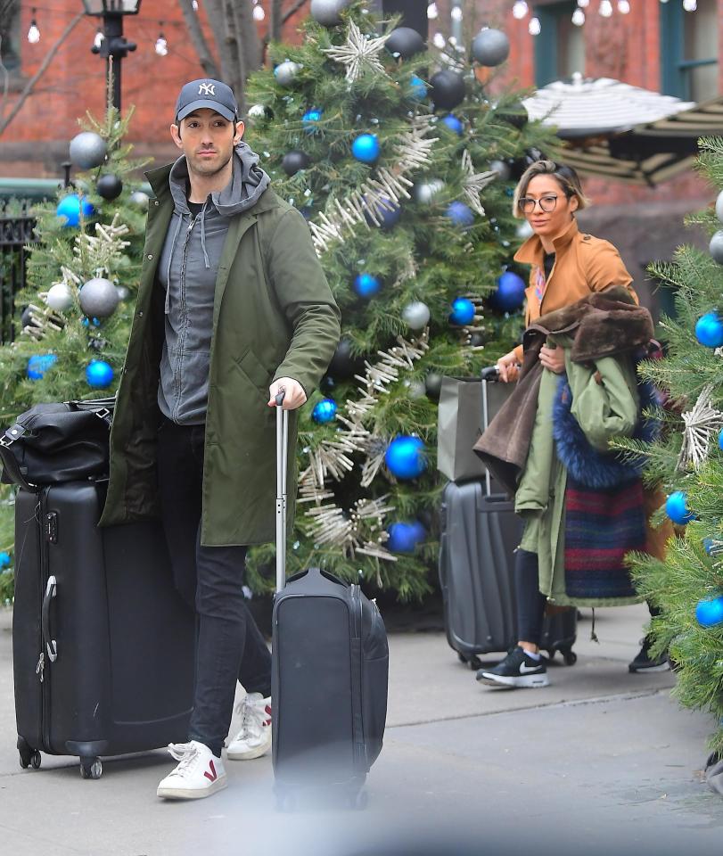  The couple had stayed in New York and visited New Jersey