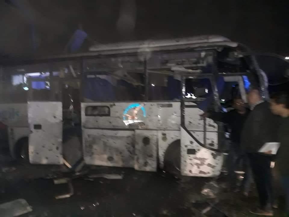 Several tourists are reported dead after the powerful blast ripped through the bus