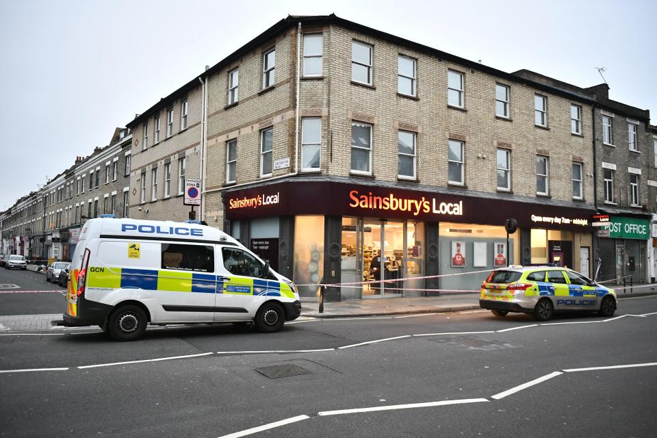  The force was called to reports of a stabbing in the street shortly before 1am