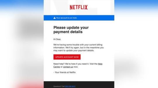 Netflix scam