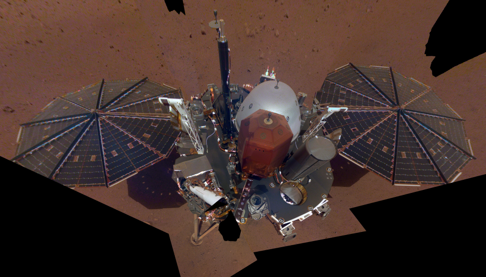 Nasa’s Insight probe recently beamed back its first full selfie from the surface of Mars