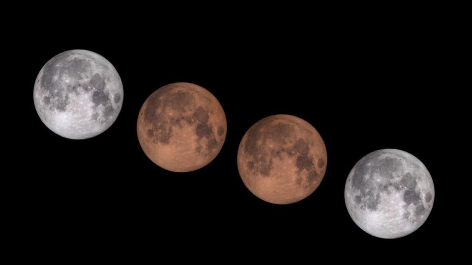 The eclipse will turn the Moon an ominous crimson red between January 20 and January 21