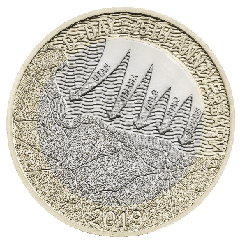  The 75th anniversary of the D Day landings will also be marked with a £2 coin