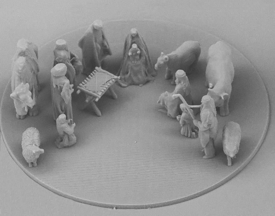  This nativity scene is small enough to fit on your eyelash