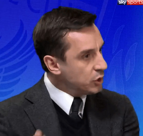  Neville said United's focus this week should only have been on Liverpool