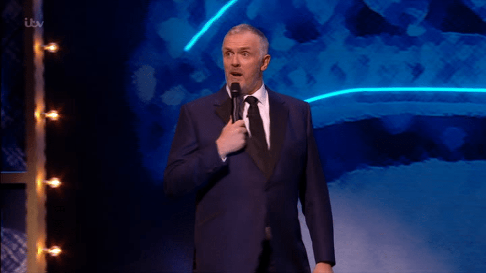  Greg Davies made an epic blunder onstage at the Royal Variety Performance