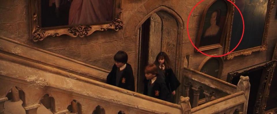  Anne's historical links to witchcraft earned her a spot on the wall of Hogwarts