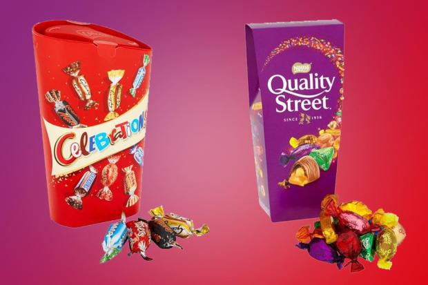 Celebrations and Quality Street