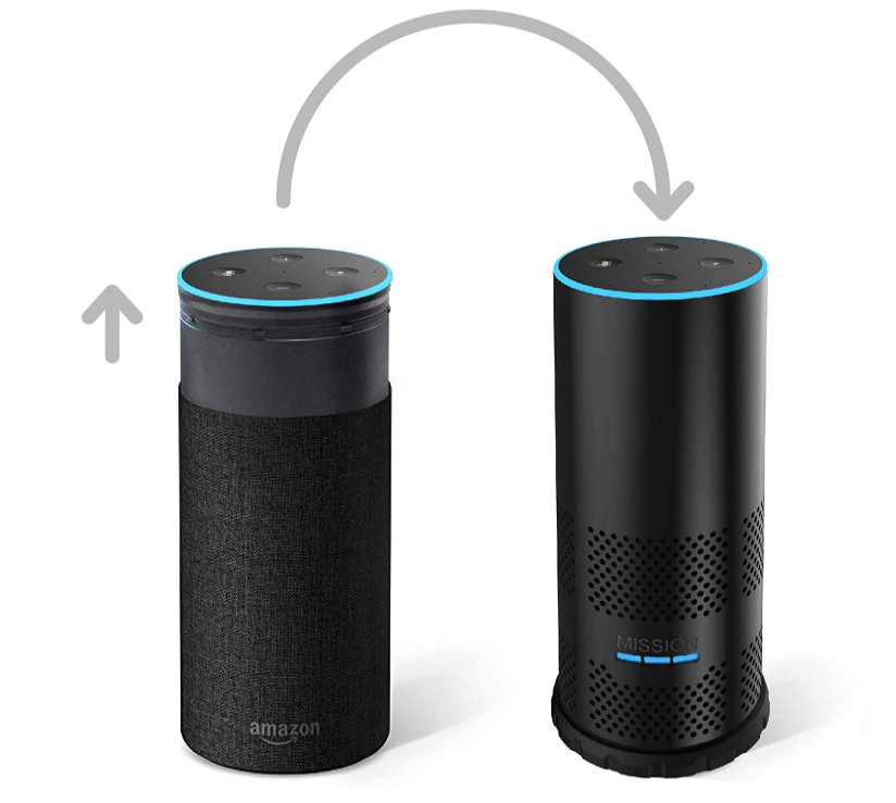  One of the discounted products is a battery case that makes your Amazon Echo portable