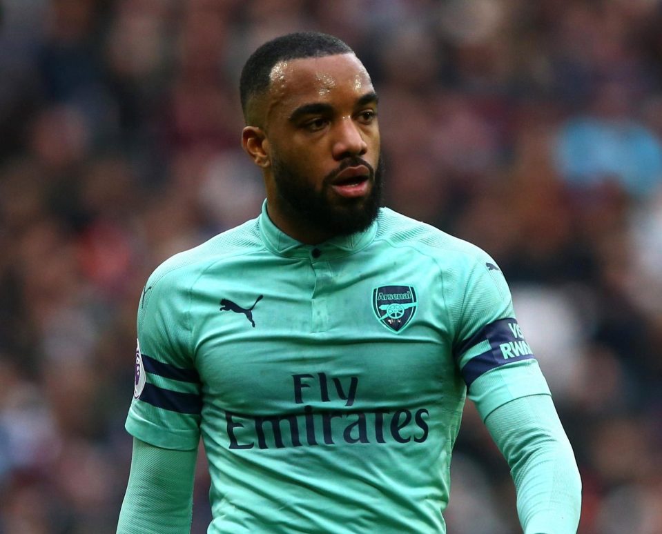  Alexandre Lacazette showed glimpses of quality but it was not enough to get a goal